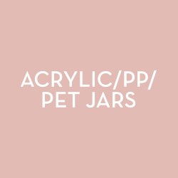 Acrylic/PP/PET Jars